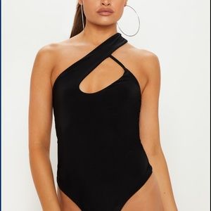Shoulder cut out bodysuit